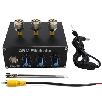 QRM Eliminador X Fase de 1MHz A 30MHz Bandas de HF QRM Sinal Cancelador de Construído-em PPF Controle de Sinal Ajustável Eliminator Com Discagem &