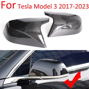 Tesla Model 3 Circulação em estilo black espelho retrovisor tampa X3M Olhar de espelho retrovisor tampa 2017 2018 2019 2020 2021 2022 2023
