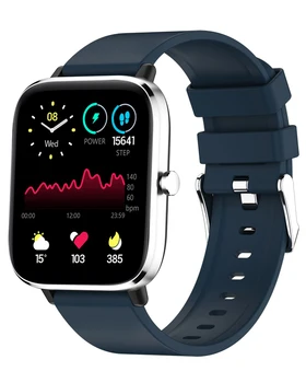 2023 Novo T45S smartwatch 1,7 polegadas HD Bluetooth falar de detecção de temperatura da frequência cardíaca pressão arterial oxímetro passo
