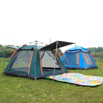 палатка зимняя 3 слойная da parte Superior do Telhado Barraca de Camping Equipamento Outdoor Camping Barraca палатка трехкомнатная