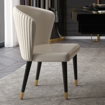 Cadeiras modernas Sala de estar Ergonômico Preguiçoso Design de Luxo Individuais Salões Cadeira Nórdicos Sedie Cucina Mobiliário de Casa MQ50KT