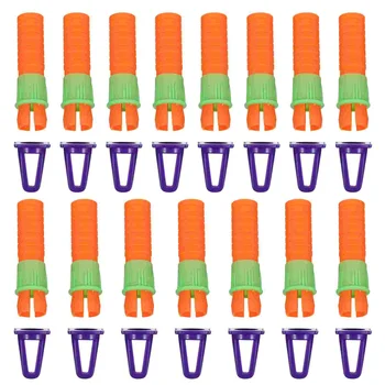 15pcs Kidcraft Playset Lápis Apontador de Lápis de Plástico Caneta, Lápis de cera Stick Extender para Desenho