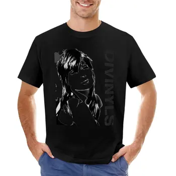 Divinyls Chrissy Beijo AusRock T-Shirt, sweat shirts Estética roupas de t-shirts para os homens algodão