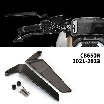 Novos Acessórios da Motocicleta Honda CB 650R CB650R 2021 2022 2023 360° do Lado do Espelho-Vento da Asa do Lado do Retrovisor de marcha à ré Espelhos