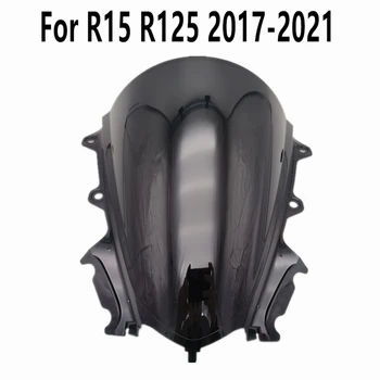 Alta Qualidade Convenção Ajuste YZF Vento Deflectore Preto Limpar pára-Brisas, pára-brisas Para a Yamaha R125 2017-2018-2019-2020-2021