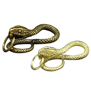 Serpente de bronze Chaveiros Acessórios Auto Enfeite Decoração Encantos para o Colar de Jóias Perla o Bracelete Chaveiros Fazer Jóias