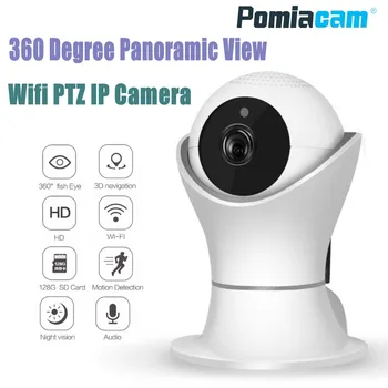 Novo Modelo EC39 Rotação de 360 graus PTZ IP do Wifi da Câmera 1080P Rede sem Fio em Casa Câmera do CCTV da Segurança 360eye de vídeo do monitor do bebê