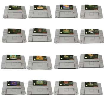 DONKEY KONG COUNTRY do Super 16-bit Placa com 16-bit Jogo de cartas com o SFC Cartão de Jogo e SNES Placa de TV, Console de jogos com 16-bit Placa de