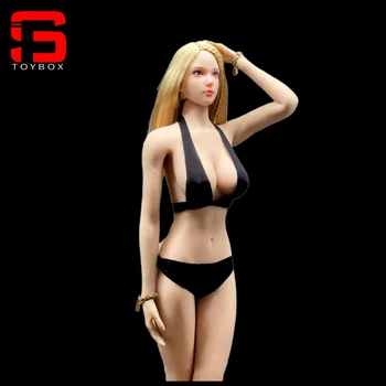 CJG-039 Escala 1/6 do sexo Feminino Preto Cueca do Sutiã, Cuecas Conjunto de Roupa de Ajuste do Modelo de 12 polegadas Soldado Figura de Ação do Corpo