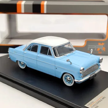 Premium X Fundido em Liga 1:43 Escala Ford Consul MKII 1959 Modelo de Carro Adultos Brinquedos de Coleção de exposição Estática Ornamento Presente Lembrança