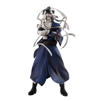 Em estoque Rurouni Kenshin Shishio makoto Figura de área de Trabalho Estático Decoração de Anime Japonês Modelo Figura Colecionáveis Modelo de Brinquedos