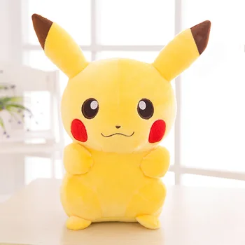20cm de alta qualidade Pikachu Brinquedos de Pelúcia da Coleção Pokemon Pikachu de Pelúcia Boneca de Brinquedos Para as crianças brinquedos de Presente de Natal