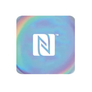 NFC NTAG213 etiqueta social media caso de telefone Etiqueta Impermeável Epóxi Adesivo NFC para Compartilhamento de informações de Contato