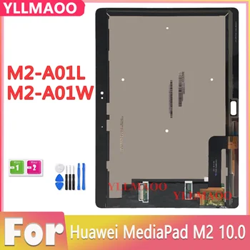 10.1 polegadas Para o HUAWEI MediaPad M2 10.0 M2-A01L M2-A01W M2-A01 Display LCD Com Touch Screen Digitalizador Assembly Substituir