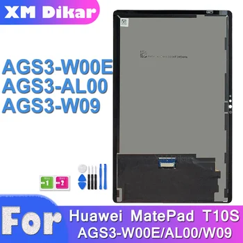 Tela Original Para Huawei MatePad T 10S T10S AGS3-W00E AGS3-AL00 AGS3-W09 Tela LCD Touch screen Digitalizador Plano de Montagem