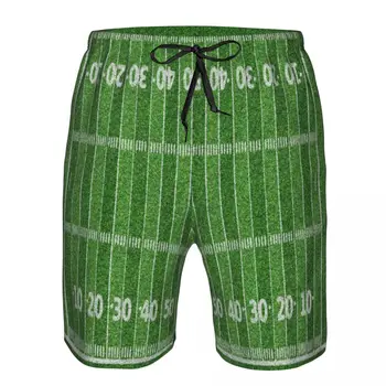 Verão de Homens de Sunga, Shorts de Futebol Americano do Campo de Beachwear sungas Homens Maiô