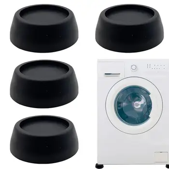 Máquina De Lavar Almofadas Anti-Vibração De 4 Peças Anti Vibração E O Ruído De Borracha Almofadas Do Pé Tapete Para Máquina De Lavar E Secar Roupa Caber Todos Os