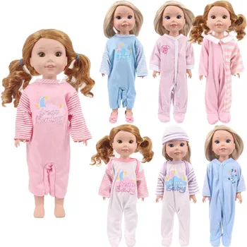 Roupas de boneca de Uma peça de Roupa Pijama 14.5 polegadas Wellie Intencionados Camille Emerson 38-40Cm Nancy Boneca Americana de Geração de Brinquedos