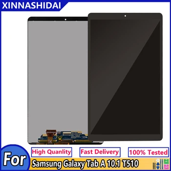 Novo LCD Teste de 100% Para Samsung Galaxy Tab de Um ecrã de 10.1 2019 T510 T515 T517 SM-T510 Tela LCD Touch screen Digitalizador Assembly