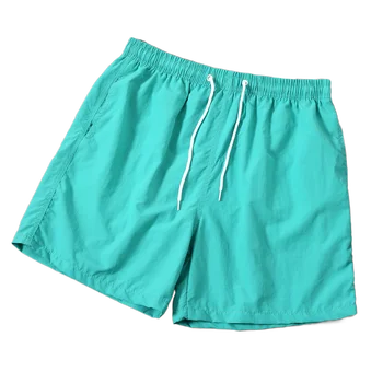 2023 nova verão de homens de secagem rápida Beachwear resort à beira-mar shorts impermeável homens de natação calça com shorts de malha