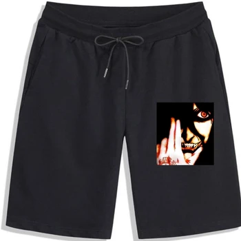 Novo Hellsing Alucard Horror Anime Mangá Mens Preto Shorts masculinos impressão de Puro algodão