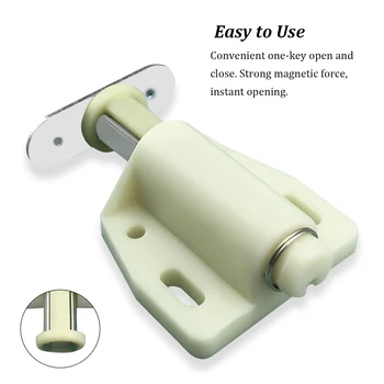 10pieces Leve E Durável Armário de fecho de Porta Magnético Para um Fácil Acesso Multifunções resistente ao Desgaste Eco-amigável