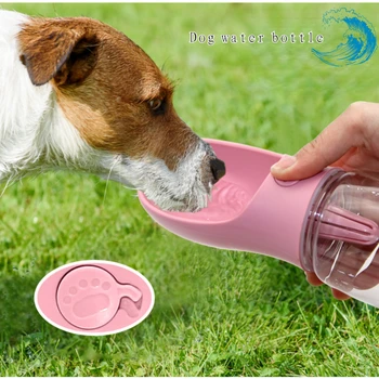 Portátil Pet, Dispenser de Água Cão alimentadores de Garrafa de Água de Gato Beber Tigela Grande Cão Pequeno Gato de Viagem Cachorro a Pé do animal de Estimação do Produto