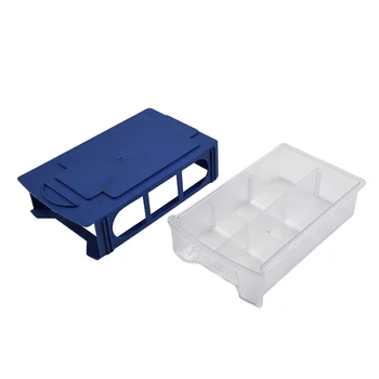 1PC Plástico Empilhável, Peças de Hardware de Armazenamento de Caixas de Componente Parafusos Multifuncional de Armazenamento de caixa de ferramentas caixa de Plástico