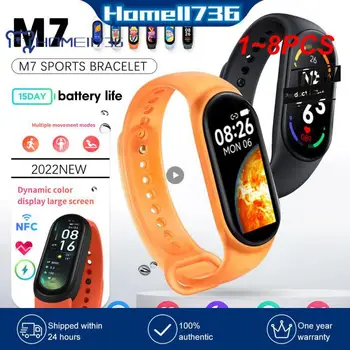 1~8PCS Banda Inteligente IP67 Impermeável Esporte Smart Watch Homens Mulher a Pressão Arterial Monitor de frequência Cardíaca de Fitness Pulseira Para Android IOS