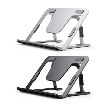 Ajustável Dobrável e Tablet StandPortable de Alumínio Suporte para Laptop Comprimidos de 7 a 13 polegadas e Estável