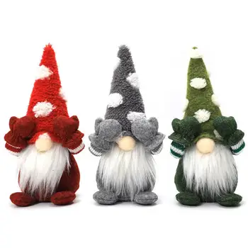 Tomte Gnome Ornamento Pequena Figura Sem Rosto De Boneca Sueco Tomte Gnome Bonecas De Férias Anão Decoração Para Home Office