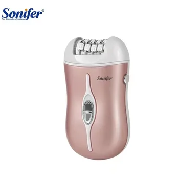 Sonifer9567 2 in1Epilator Bateria Potente motor comfortableno muscular injuryMains rechargeableSafe de corpo inteiro de barbear